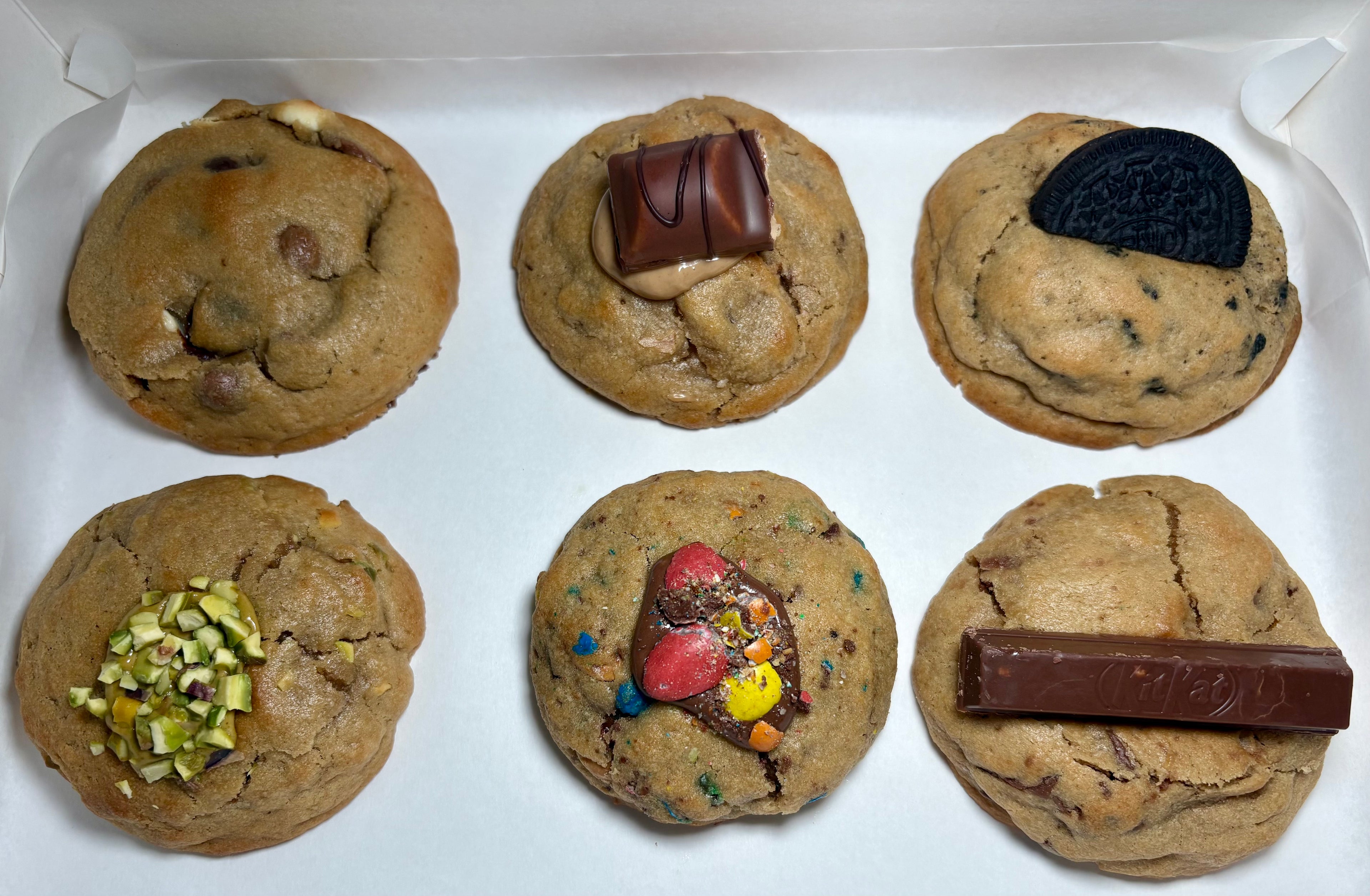 Box à composer de 6 Cookies